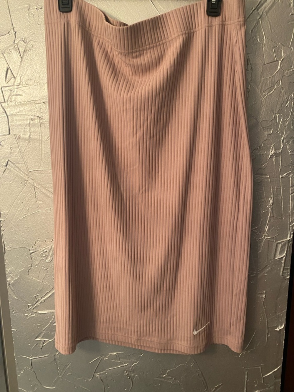 Nike Women’s Ribbed Midi Skirt - Dusty Tan